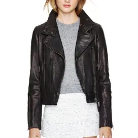 Aritzia Mackage Kenya Leather Jacket - Picture 1 of 5